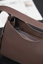 Kely Brown Damen-Baguette-Tasche, halbrund Without 8049559 Foto №4