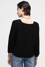 Schwarzer Damenpullover  4038560 Foto №3