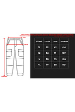 Cargohose aus Stretch-Canvas „Spektr“ TUR WEAR 8037561 Foto №12