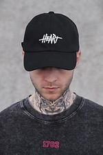 Men's Cap Baseball Cap Heart Black Without 8049562 photo №2