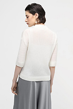 Women's white jumper  4038564 photo №3