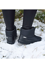 Короткі водостійкі чобітки дутики на зиму Forester 4101564 фото №13