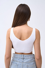 White women's T-shirt  4038565 photo №3