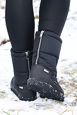 Високі водостійкі чобітки дутики на зиму Forester 4101566 фото №13
