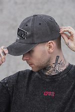 Men's Cap Baseball Cap New York Gray Without 8049566 photo №4