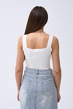 White women's T-shirt  4038567 photo №3