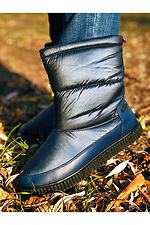 Высокие непромокаемые сапожки дутики на зиму Forester 4101567 фото №7