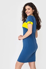 Трикотажна спортивна сукня LENA з короткими рукавами та планкою на грудях Garne 3040568 фото №2