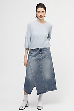 Blue women's jumper  4038568 photo №2