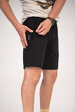 Schwarze Baumwollshorts für den Sommer mit Pfeilen Custom Wear 8025568 Foto №3