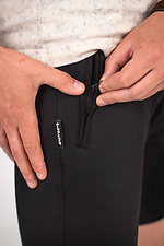 Schwarze Baumwollshorts für den Sommer mit Pfeilen Custom Wear 8025568 Foto №7