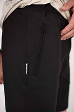 Schwarze Baumwollshorts für den Sommer mit Pfeilen Custom Wear 8025568 Foto №9