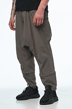 Cargo pants made of stretch nylon "SM-2402", khaki TUR WEAR 8037568 photo №2