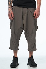 Cargo pants made of stretch nylon "SM-2402", khaki TUR WEAR 8037568 photo №5
