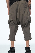 Cargo pants made of stretch nylon "SM-2402", khaki TUR WEAR 8037568 photo №8