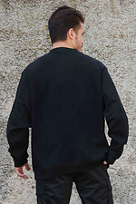 Isoliertes Fleece-Sweatshirt in Übergröße mit Aufdruck 1702 Weiß Without 8055568 Foto №2
