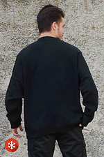 Isoliertes Fleece-Sweatshirt in Übergröße mit Aufdruck 1702 Weiß Without 8055568 Foto №2