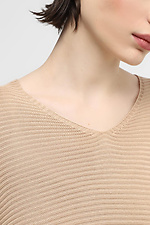 Women's beige jumper Sewel 4038569 photo №4