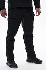 Warrior softshell cargo pants, black TUR WEAR 8037569 photo №3