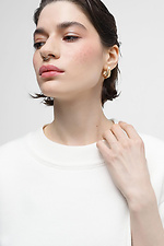 Women's knitted white suit  4038571 photo №5