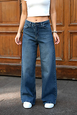 Damenjeans gerades, weites Bein Teamv 8034572 Foto №7