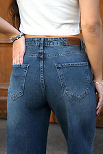 Damenjeans gerades, weites Bein Teamv 8034572 Foto №9
