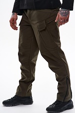 "Warrior" softshell cargo pants, khaki TUR WEAR 8037573 photo №2