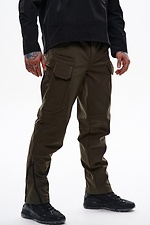 "Warrior" softshell cargo pants, khaki TUR WEAR 8037573 photo №4