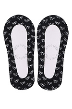 Black print cotton footprints Marilyn 4022574 photo №1