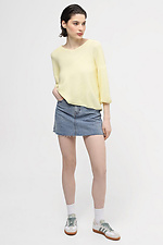 Gelber Damenpullover  4038574 Foto №2