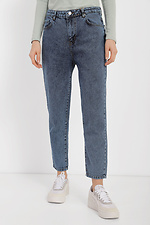 Mom-Jeans mit hohem Bund für Damen  4014575 Foto №1