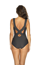 One-piece gray one-piece swimsuit with tight cups Marko 4024576 photo №3