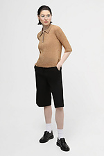 Women's light brown jumper  4038576 photo №2