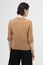 Women's light brown jumper  4038576 photo №3