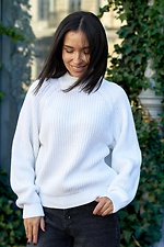 Oversize-Strickpullover im Raglan-Stil für Damen Teamv 8034577 Foto №1