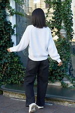 Oversize-Strickpullover im Raglan-Stil für Damen Teamv 8034577 Foto №4