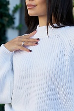 Oversize-Strickpullover im Raglan-Stil für Damen Teamv 8034577 Foto №5