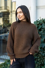 Oversize-Strickpullover im Raglan-Stil für Damen Teamv 8034578 Foto №3