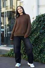 Oversize-Strickpullover im Raglan-Stil für Damen Teamv 8034578 Foto №4