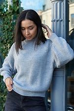 Oversize-Strickpullover im Raglan-Stil für Damen Teamv 8034579 Foto №5