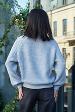 Oversize-Strickpullover im Raglan-Stil für Damen Teamv 8034579 Foto №6