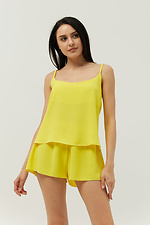 Light yellow top with thin straps Garne 3034580 photo №1