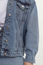 Übergroße Jeansjacke  4014580 Foto №4