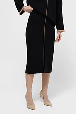 Schwarzer Strickanzug für Damen Sewel 4038580 Foto №3