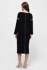 Women's black knitted suit  4038580 photo №4