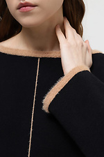 Schwarzer Strickanzug für Damen Sewel 4038580 Foto №5