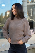 Oversize-Strickpullover im Raglan-Stil für Damen Teamv 8034580 Foto №3