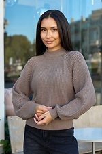 Oversize-Strickpullover im Raglan-Stil für Damen Teamv 8034580 Foto №4
