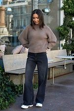 Oversize-Strickpullover im Raglan-Stil für Damen Teamv 8034580 Foto №6