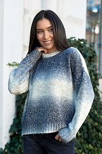 Warmer Damenstrickpullover Melange-Pullover Teamv 8034581 Foto №3